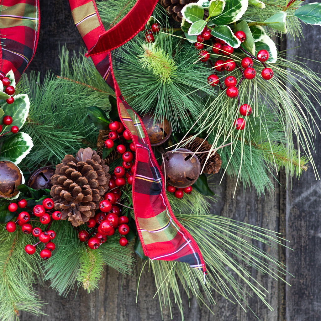 Jingle Bell Holiday Wreath