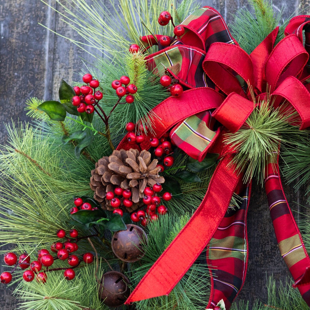 Jingle Bell Holiday Wreath