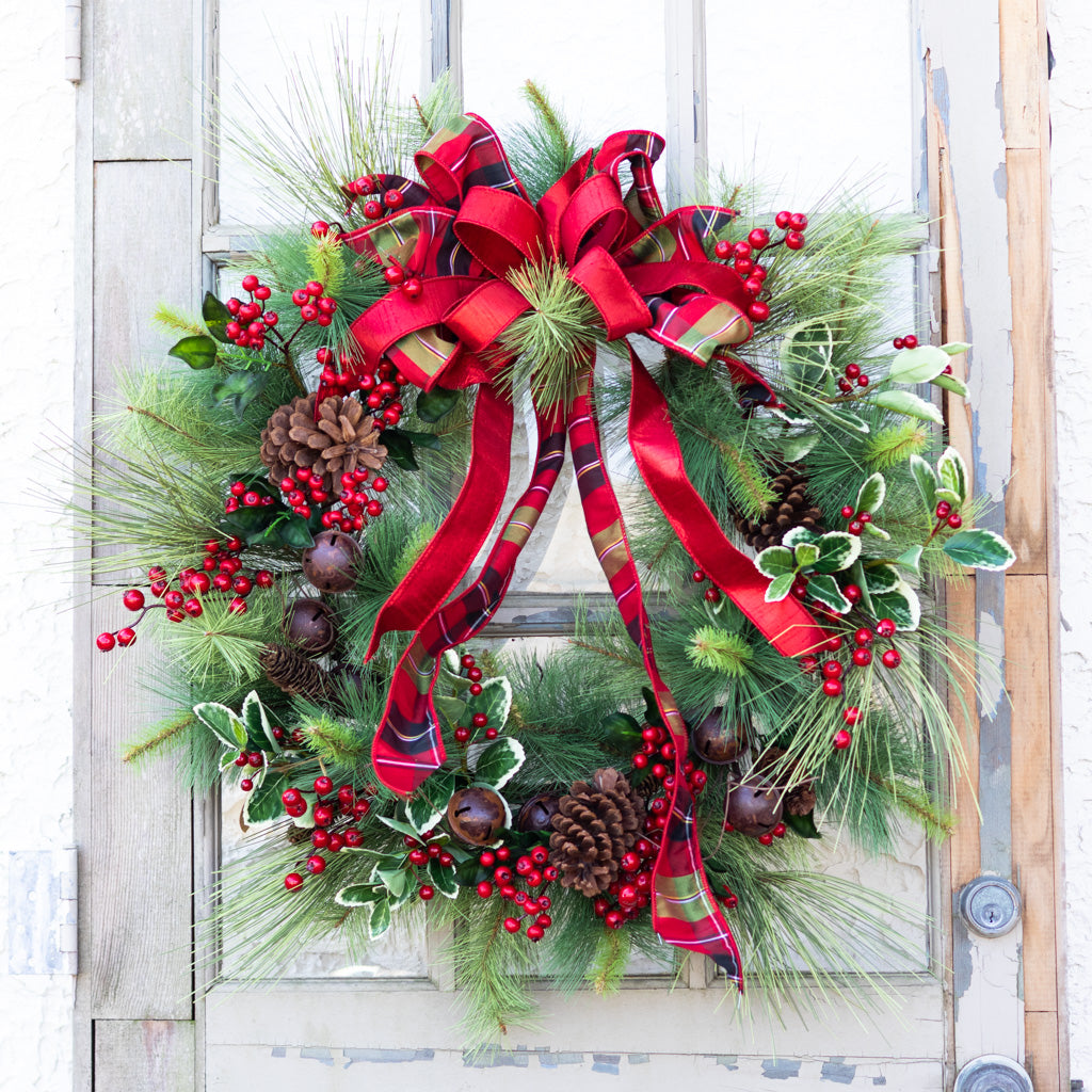 Jingle Bell Holiday Wreath