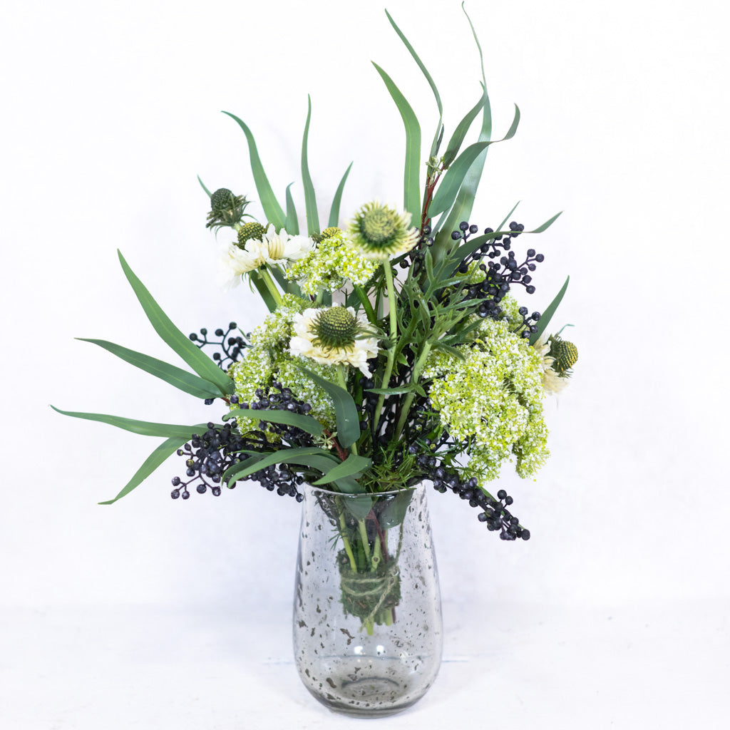 White Scabiosa Bouquet