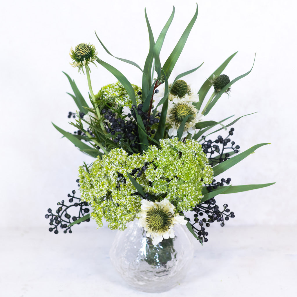 White Scabiosa Bouquet