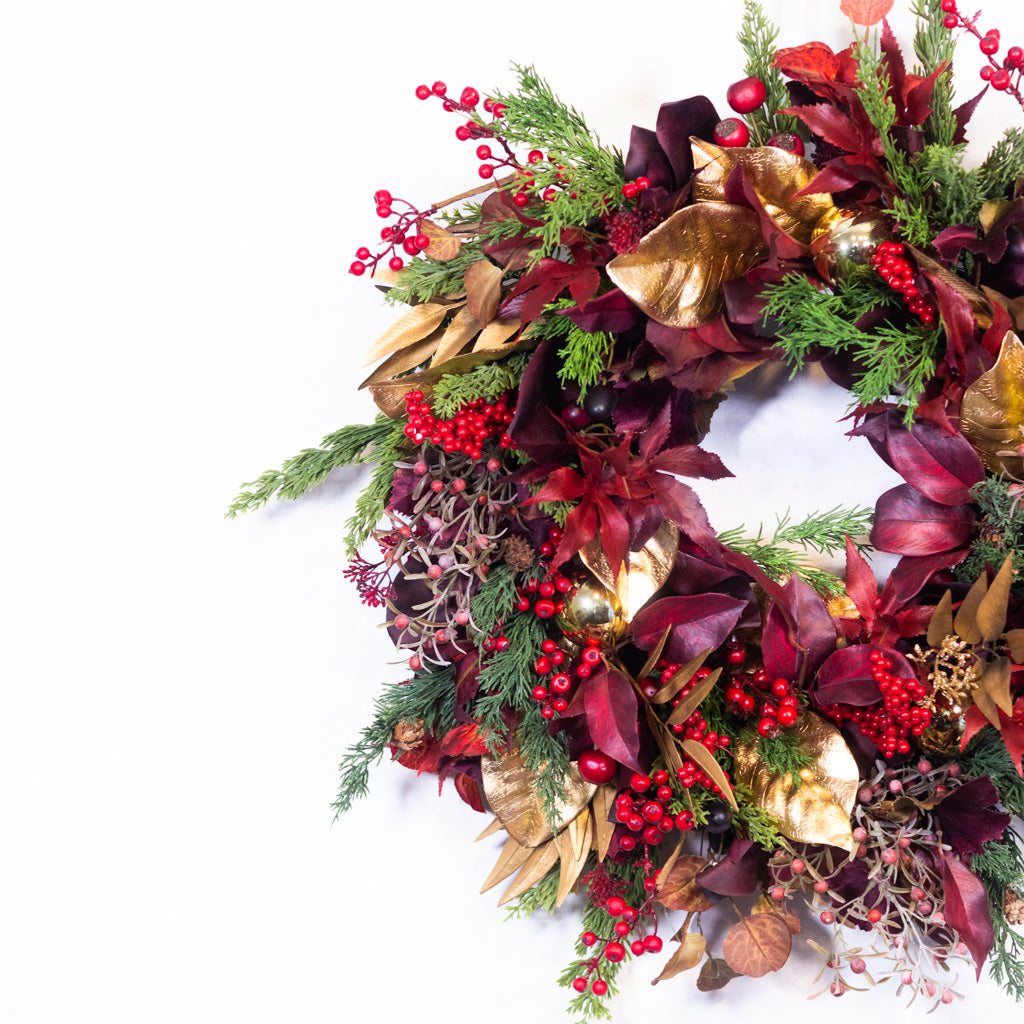 Merry Merlot Wreath
