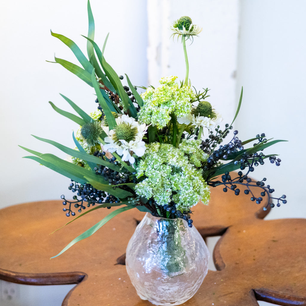 White Scabiosa Bouquet