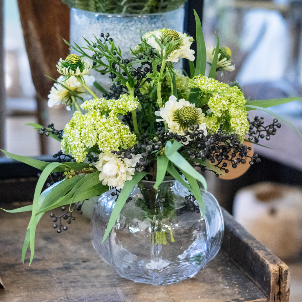 White Scabiosa Bouquet
