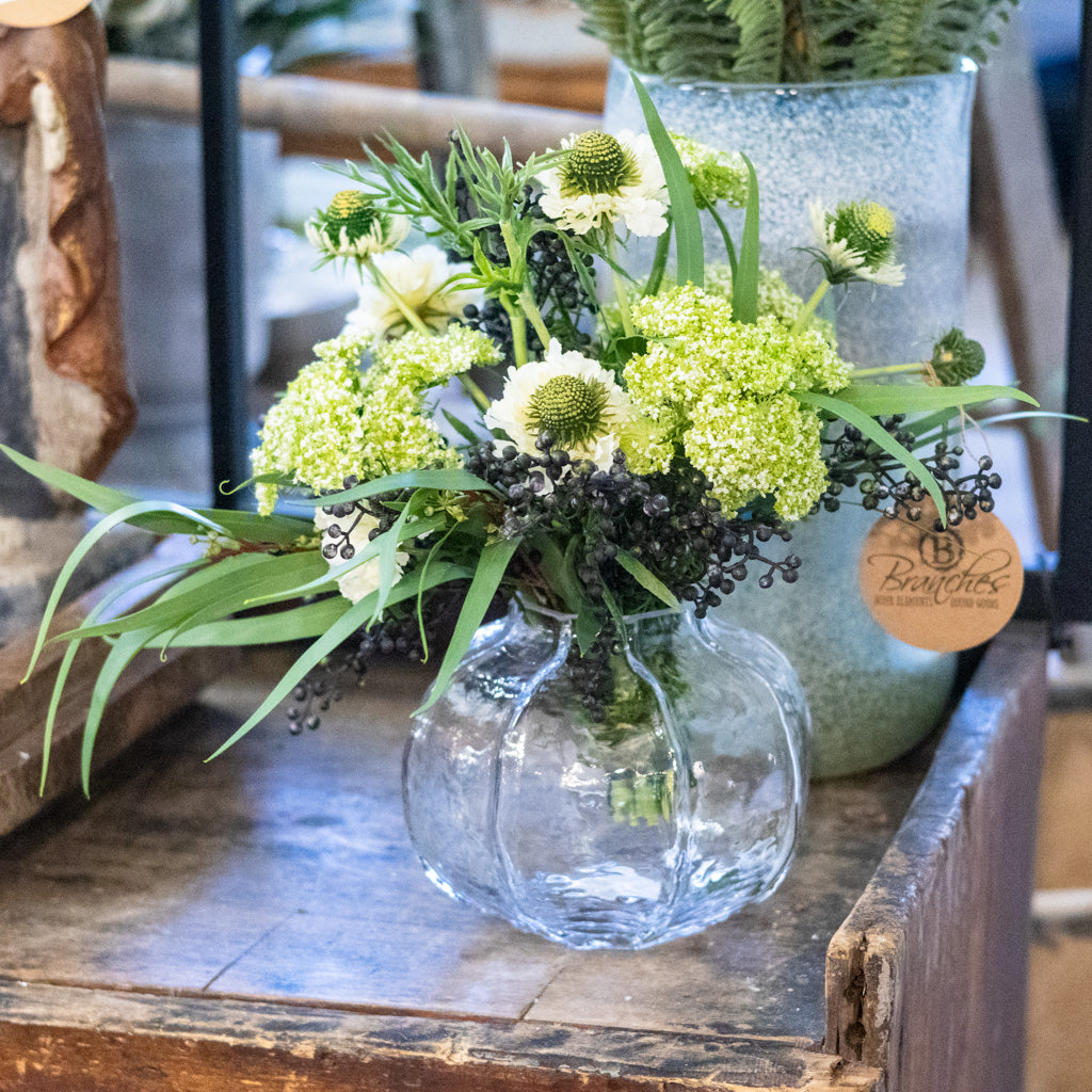 White Scabiosa Bouquet