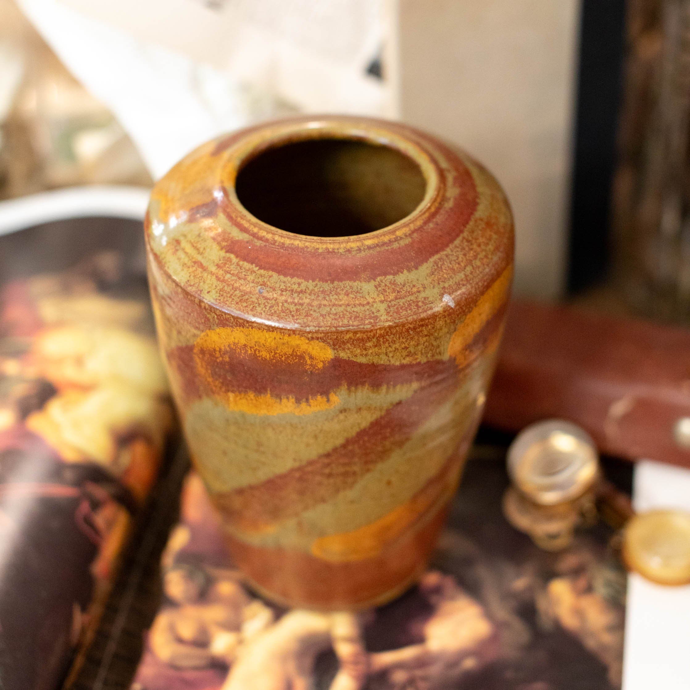 Earth Tone Studio Pottery Vase