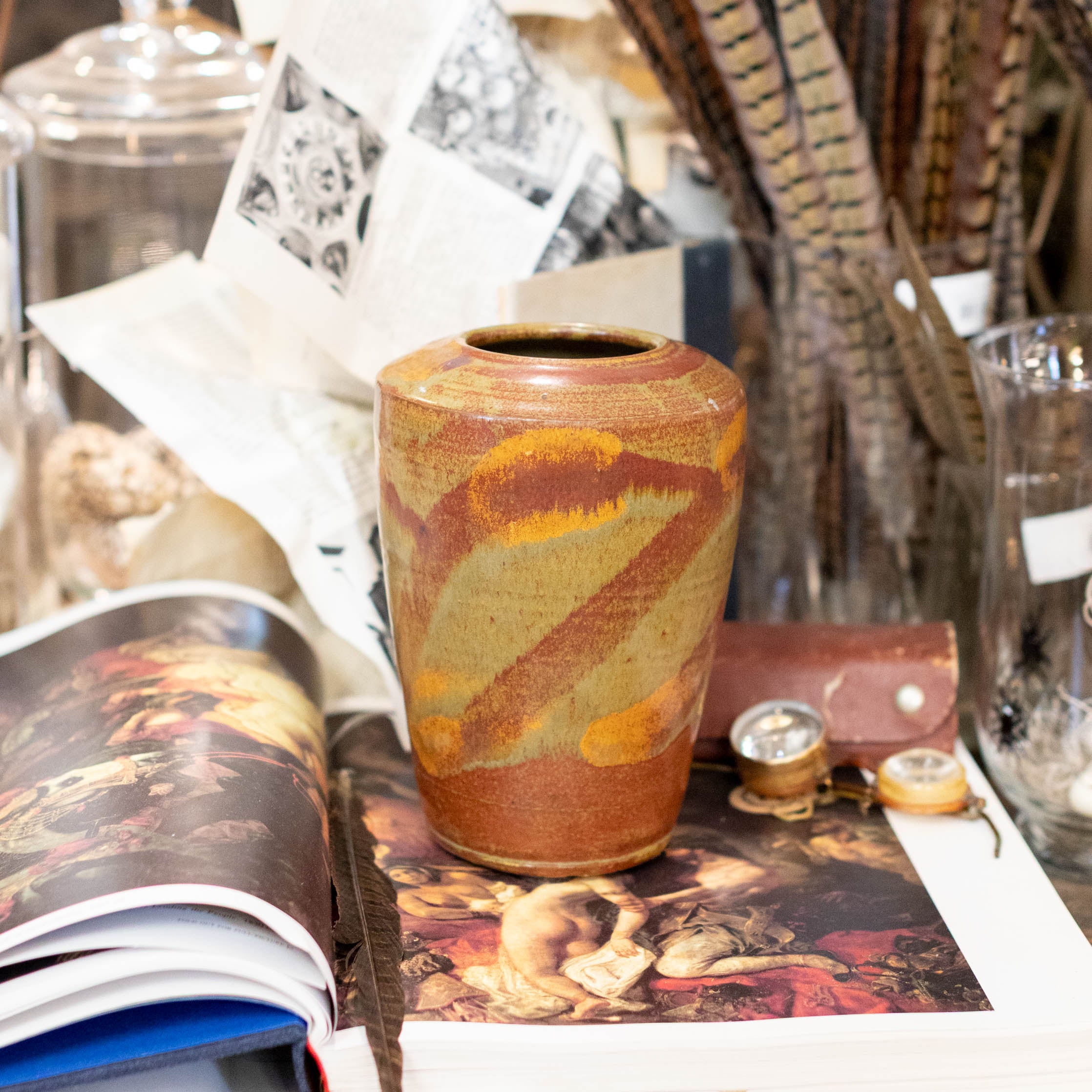 Earth Tone Studio Pottery Vase