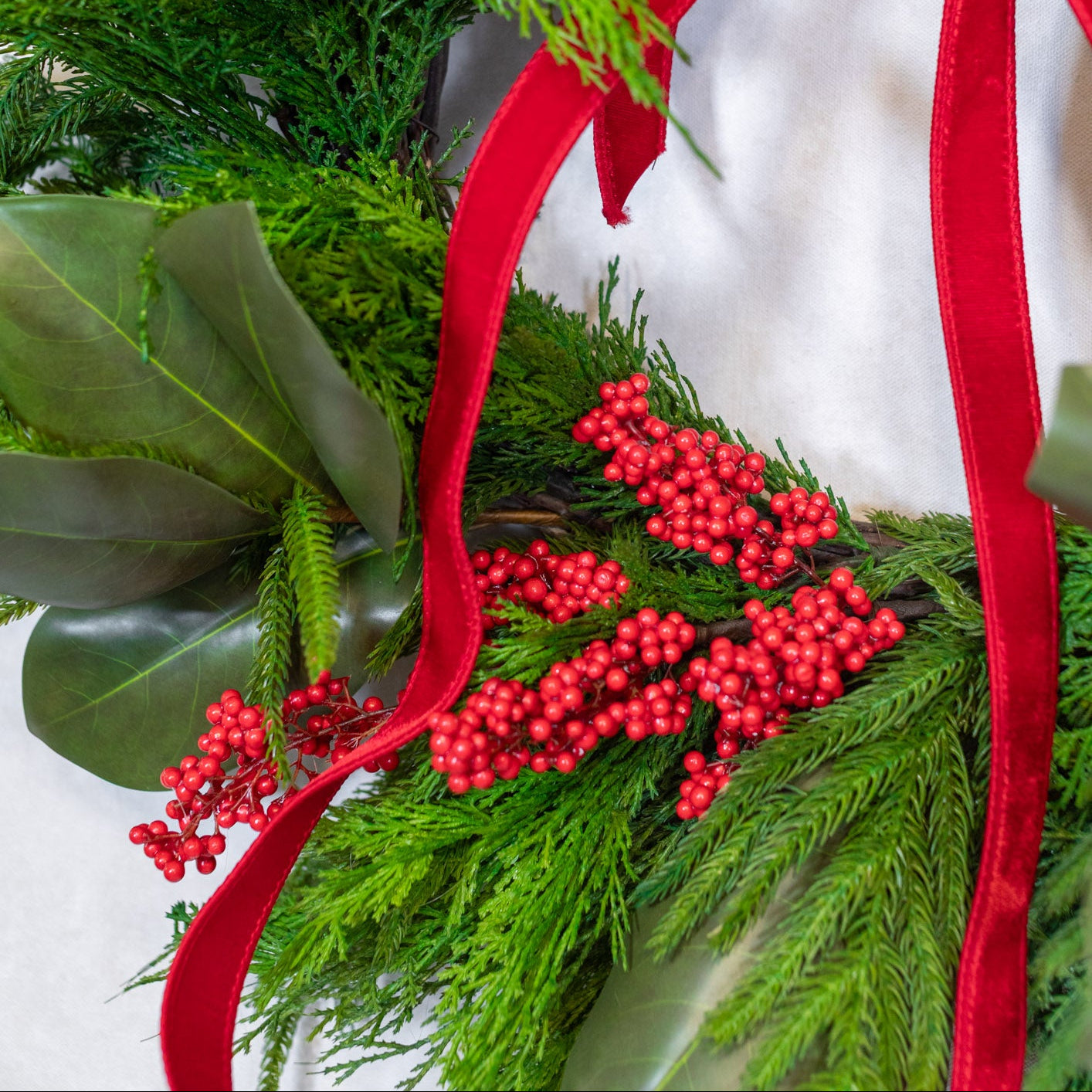 Pepper Hall Christmas Wreath