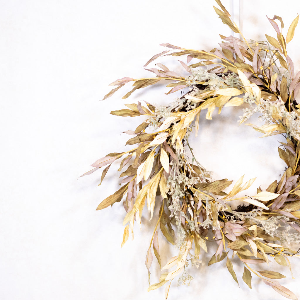 Dried Olive Leaf Wreath
