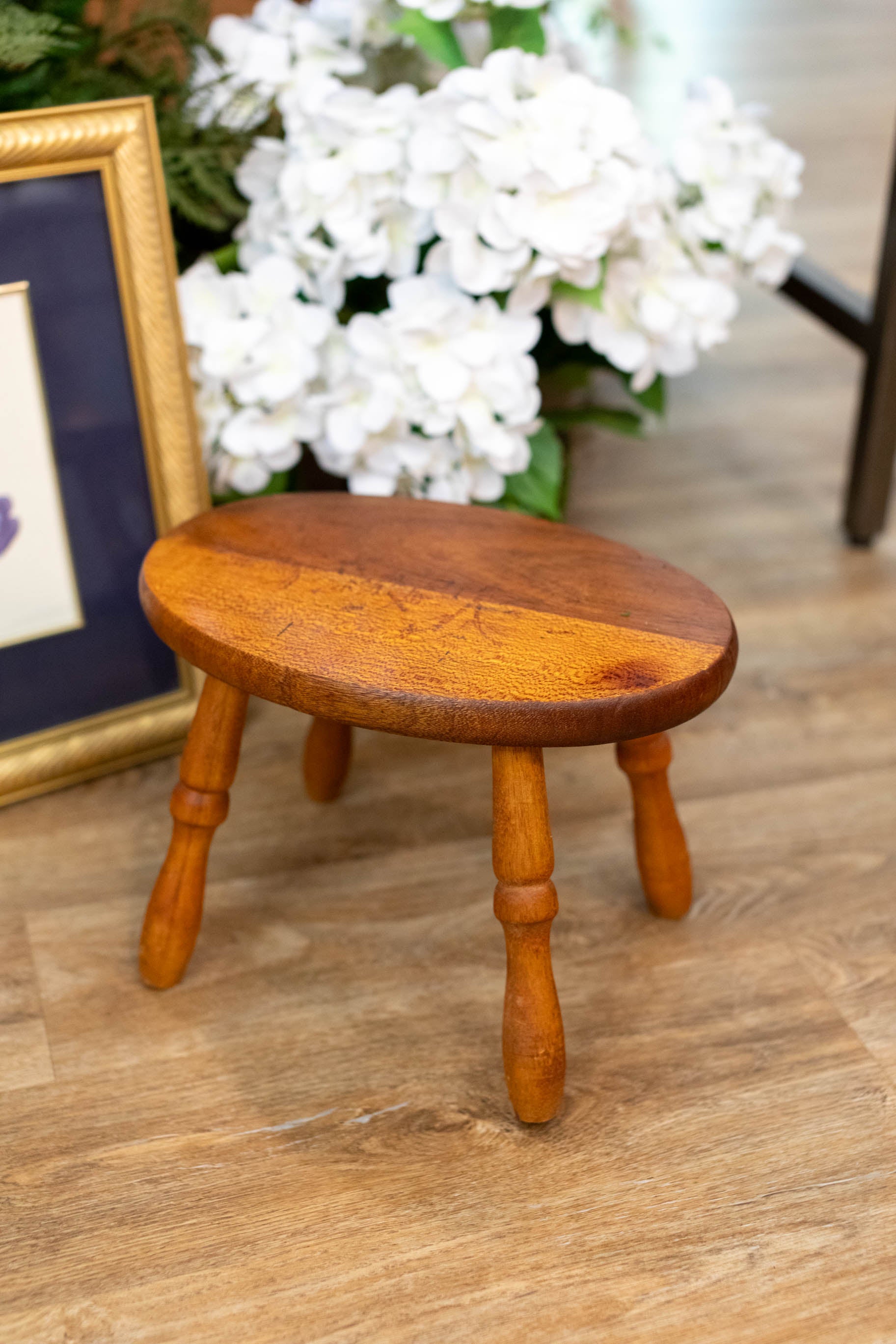 Small Wood Stool