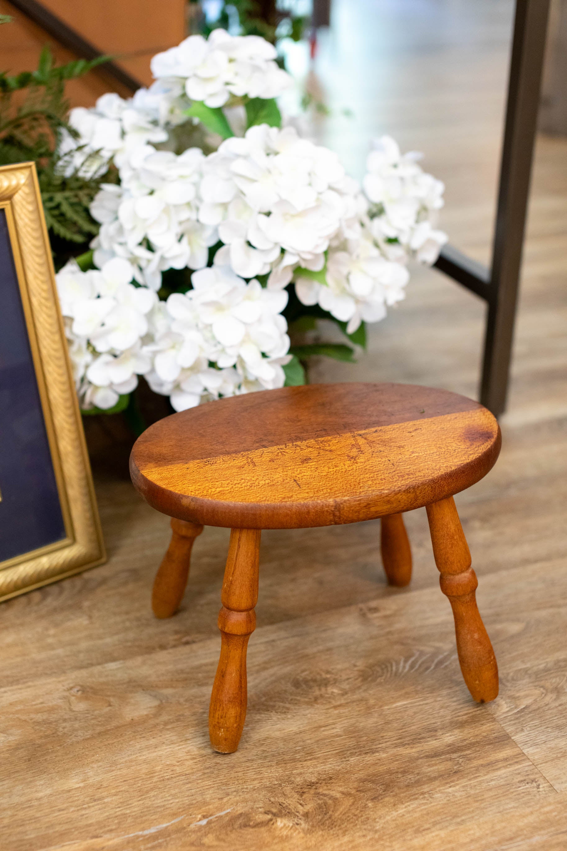 Small Wood Stool