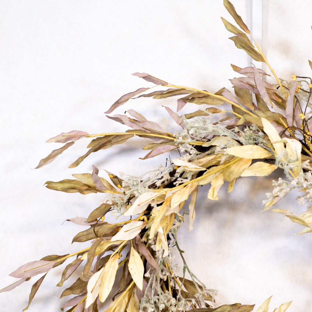 Dried Olive Leaf Wreath