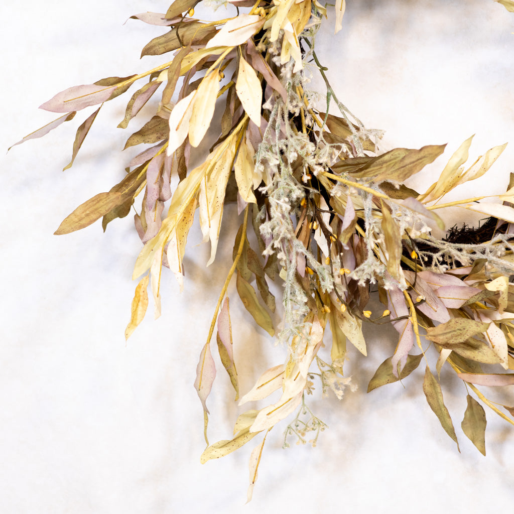 Dried Olive Leaf Wreath