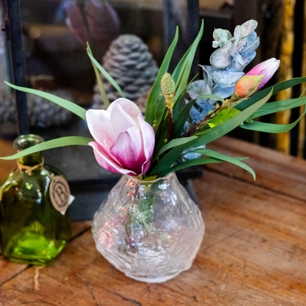 Pink Saucer Magnolia Mini Bouquet