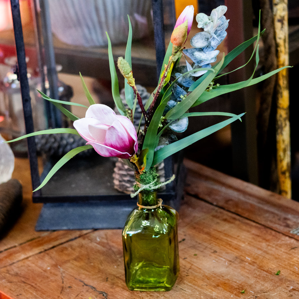 Pink Saucer Magnolia Mini Bouquet