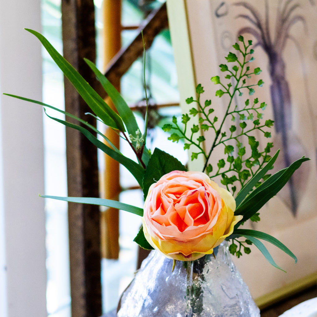 Peach Rose Petite Bouquet