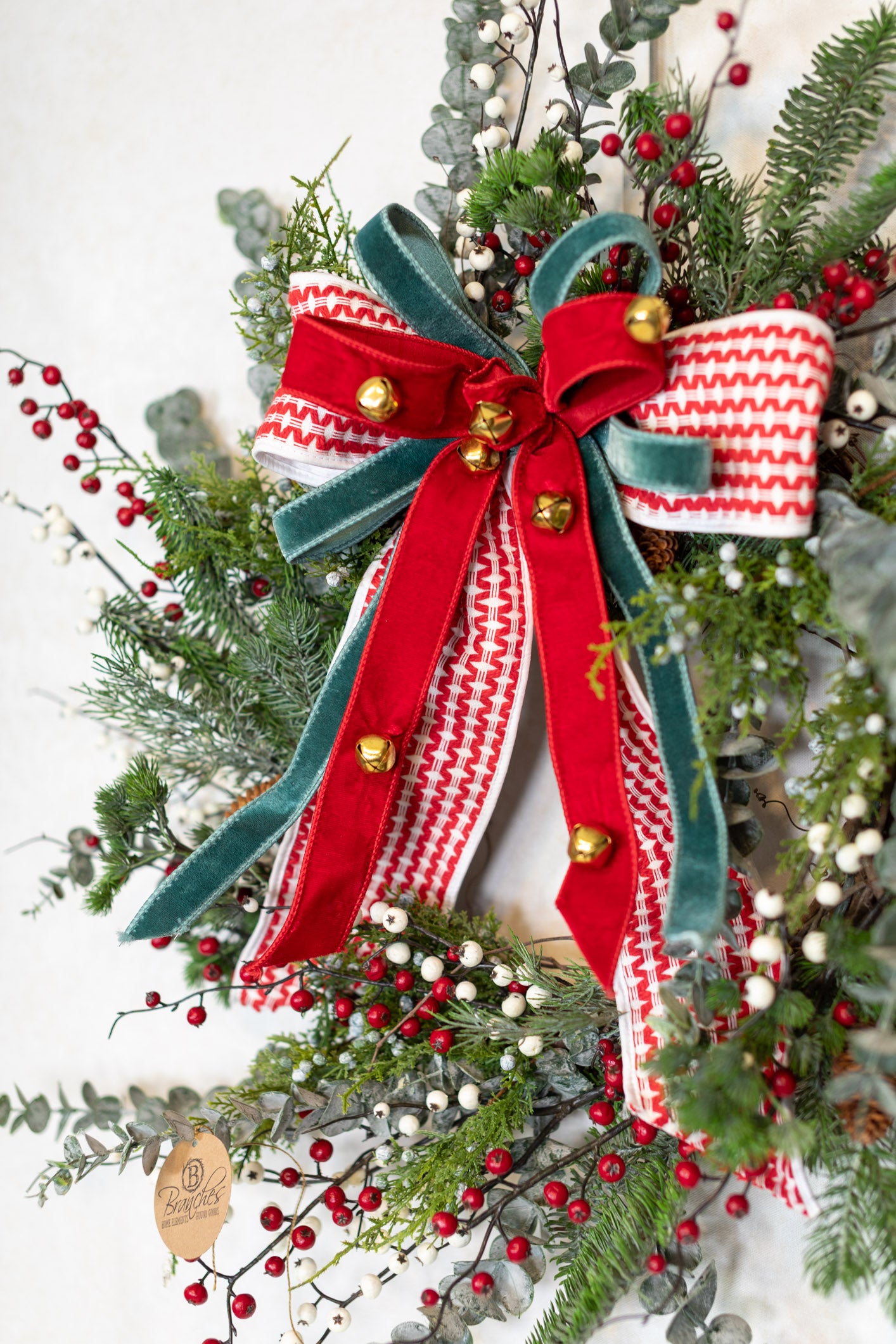 Stella's First Christmas Holiday Wreath