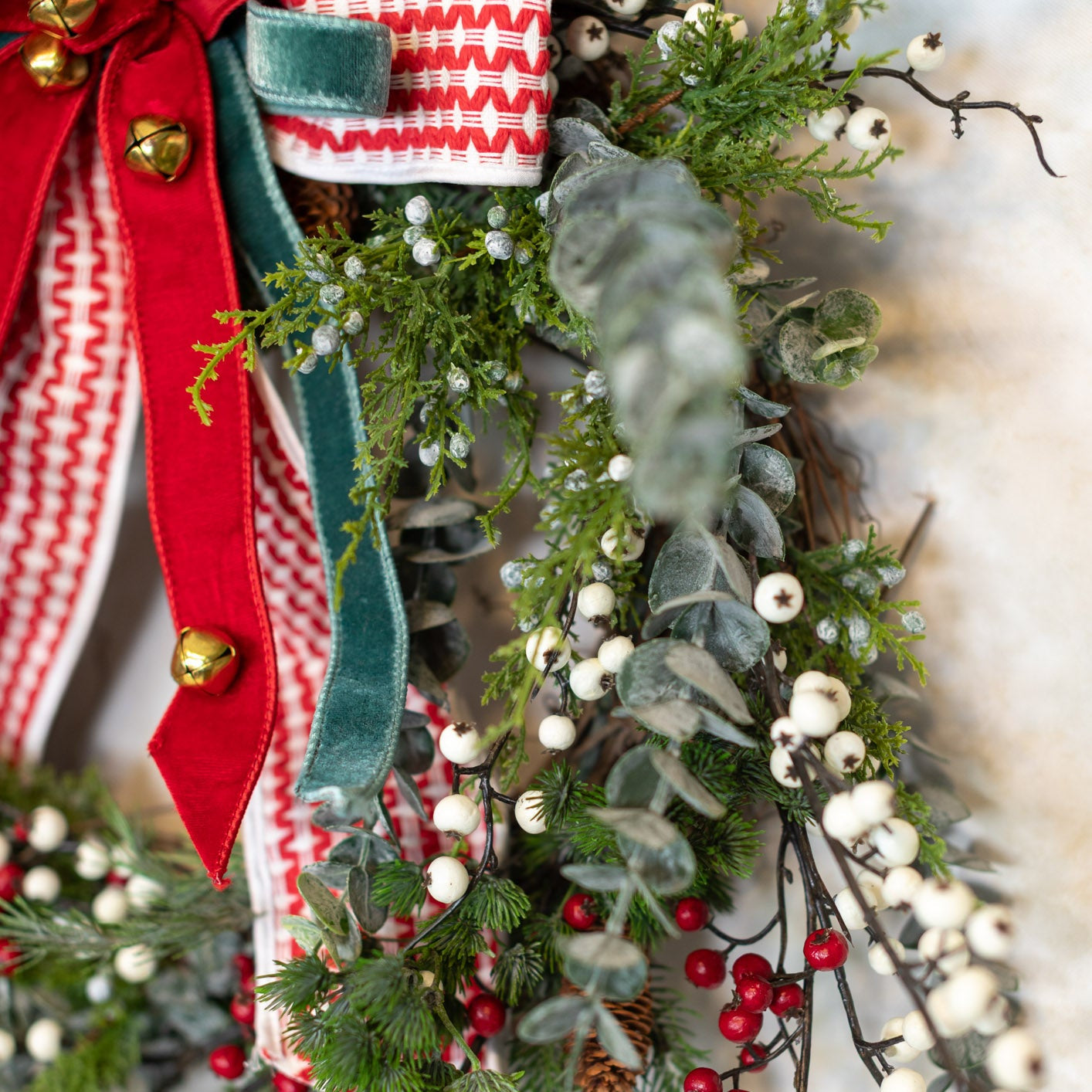 Stella's First Christmas Holiday Wreath