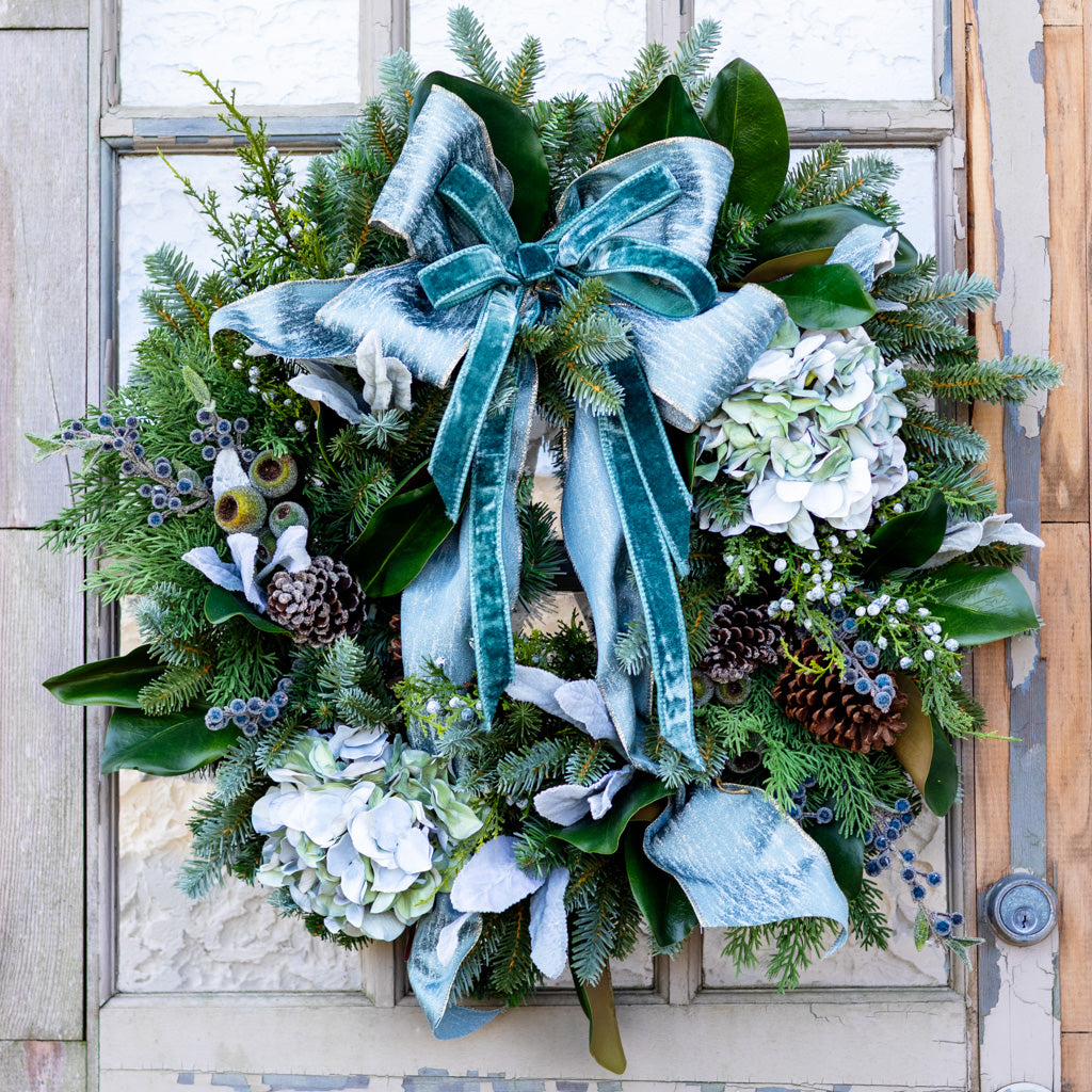 Sugared Spruce Wreath