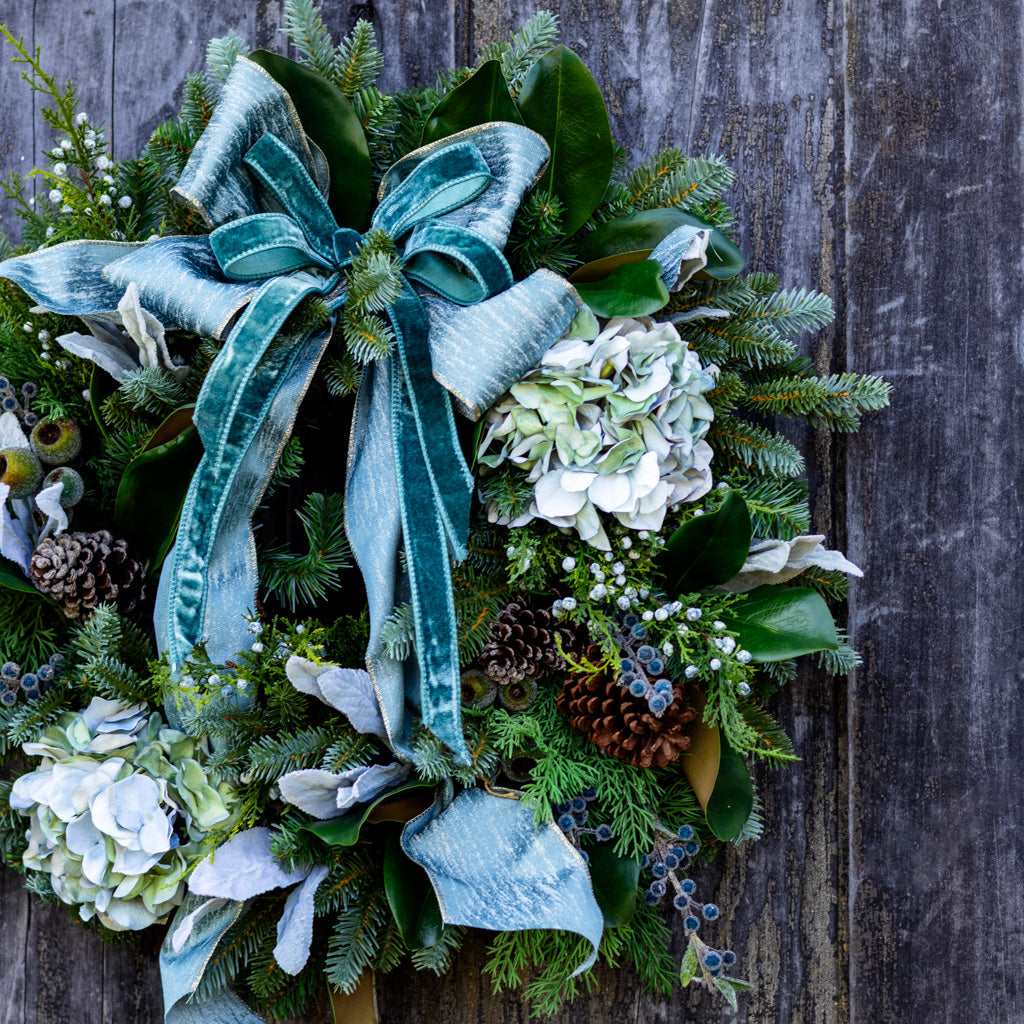 Sugared Spruce Wreath