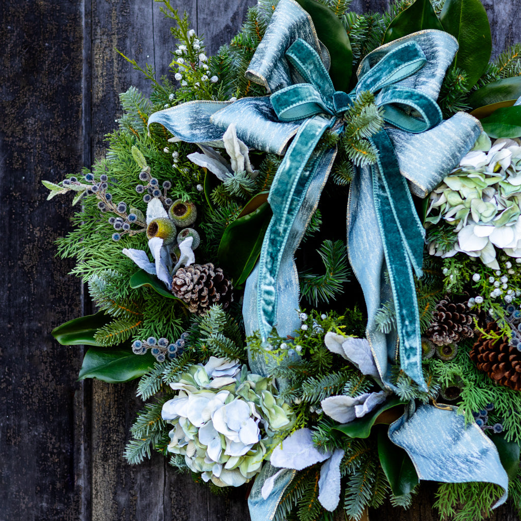 Sugared Spruce Wreath