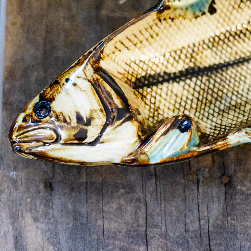 Vintage Fish Dish for Caviar