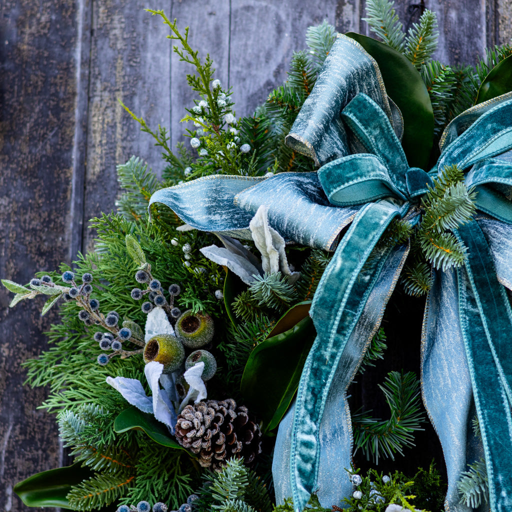 Sugared Spruce Wreath