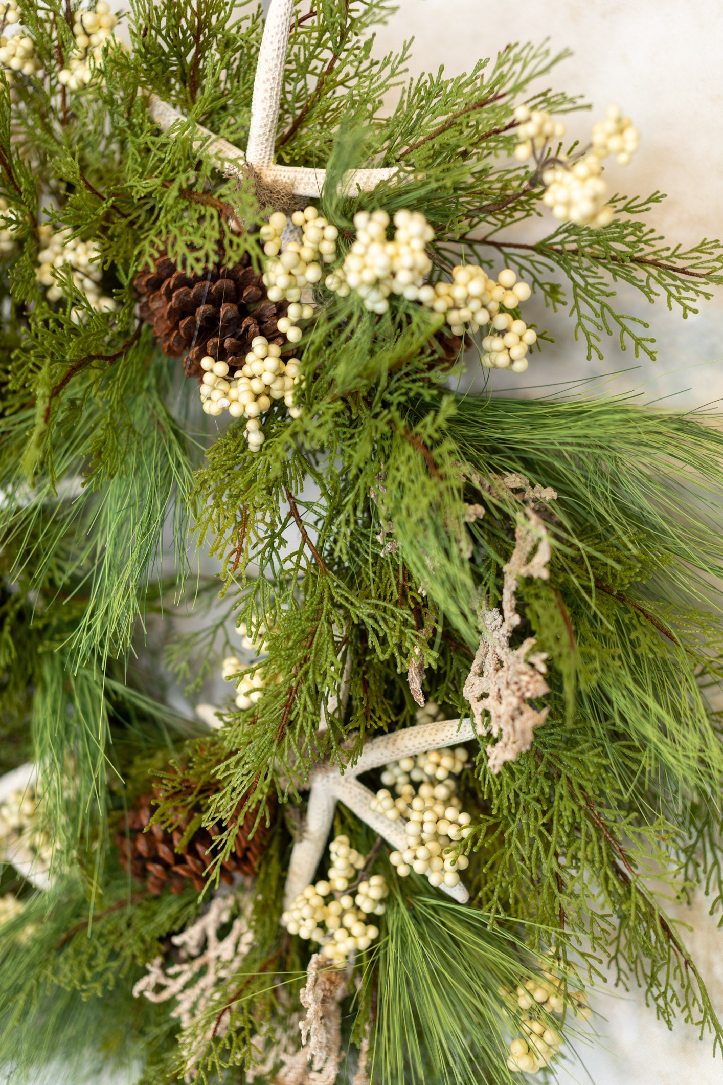 Seasons Starfish Wreath