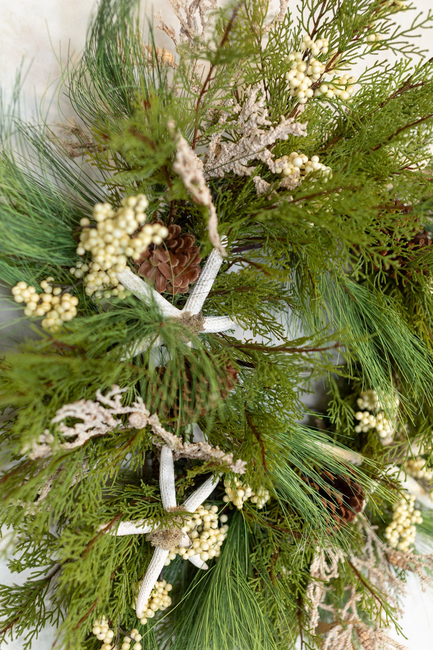 Seasons Starfish Wreath