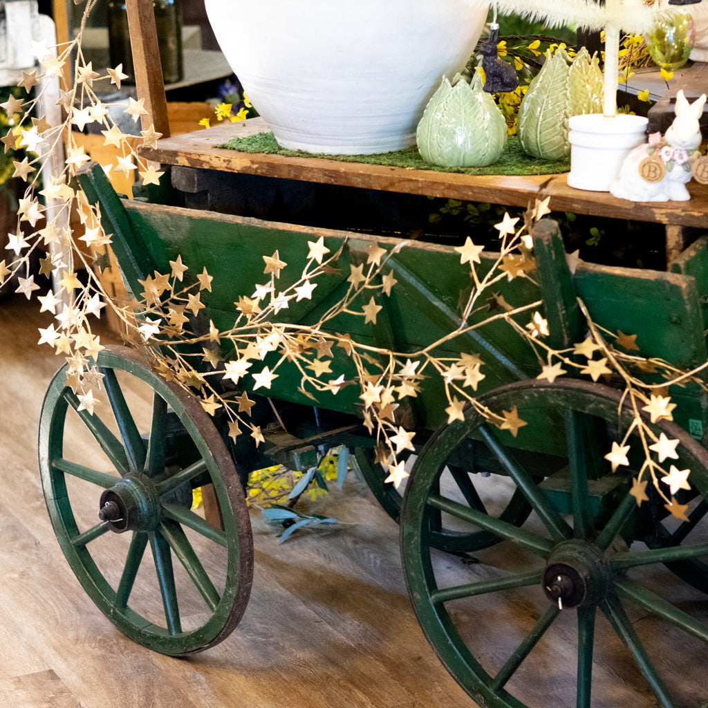 6' Metallic Star Garland