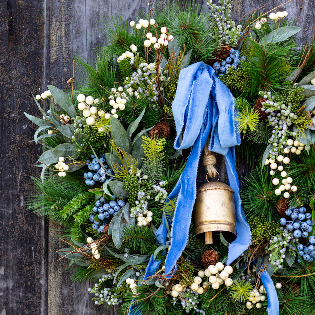 Blue Bell Wreath