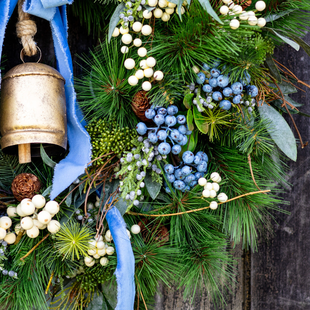 Blue Bell Wreath