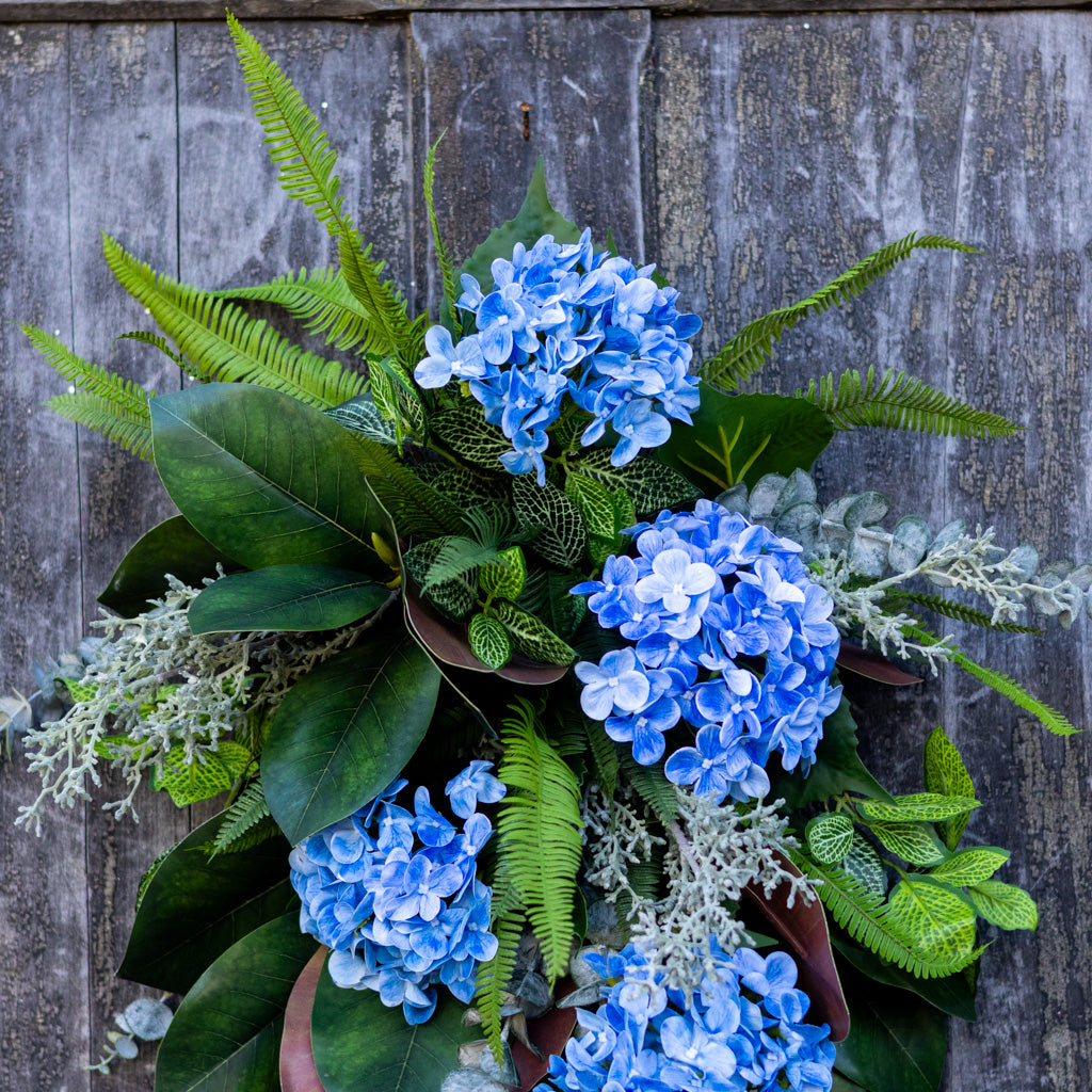 Essential Blue Hydrangea Down Drop