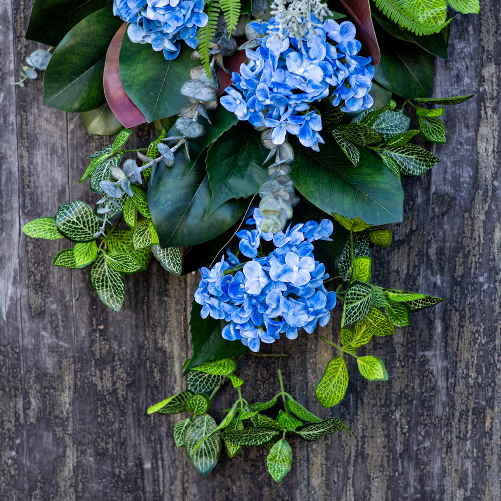 Essential Blue Hydrangea Down Drop