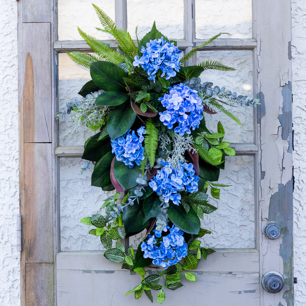 Essential Blue Hydrangea Down Drop