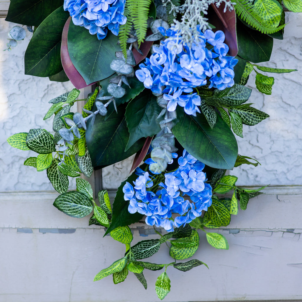 Essential Blue Hydrangea Down Drop