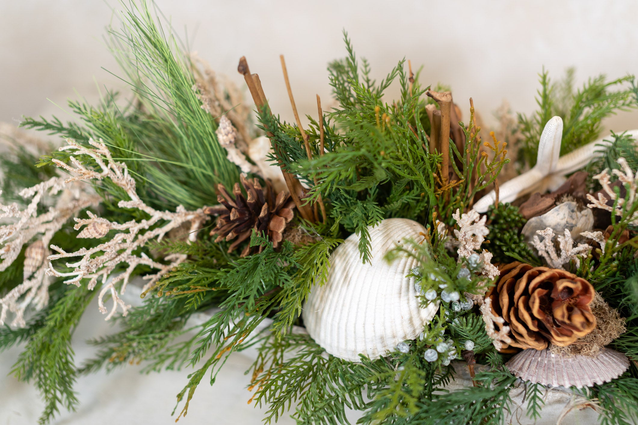 Seasons Starfish Elongated Centerpiece Drop-In