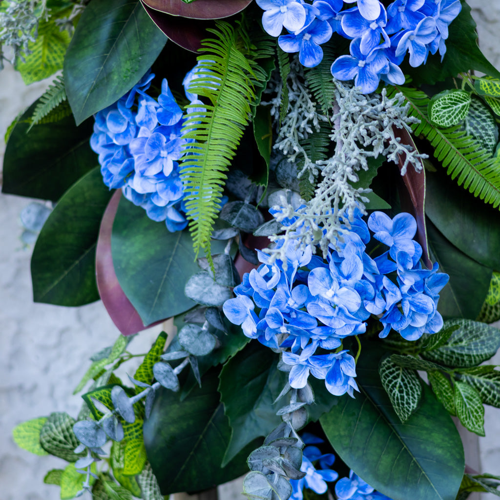 Essential Blue Hydrangea Down Drop