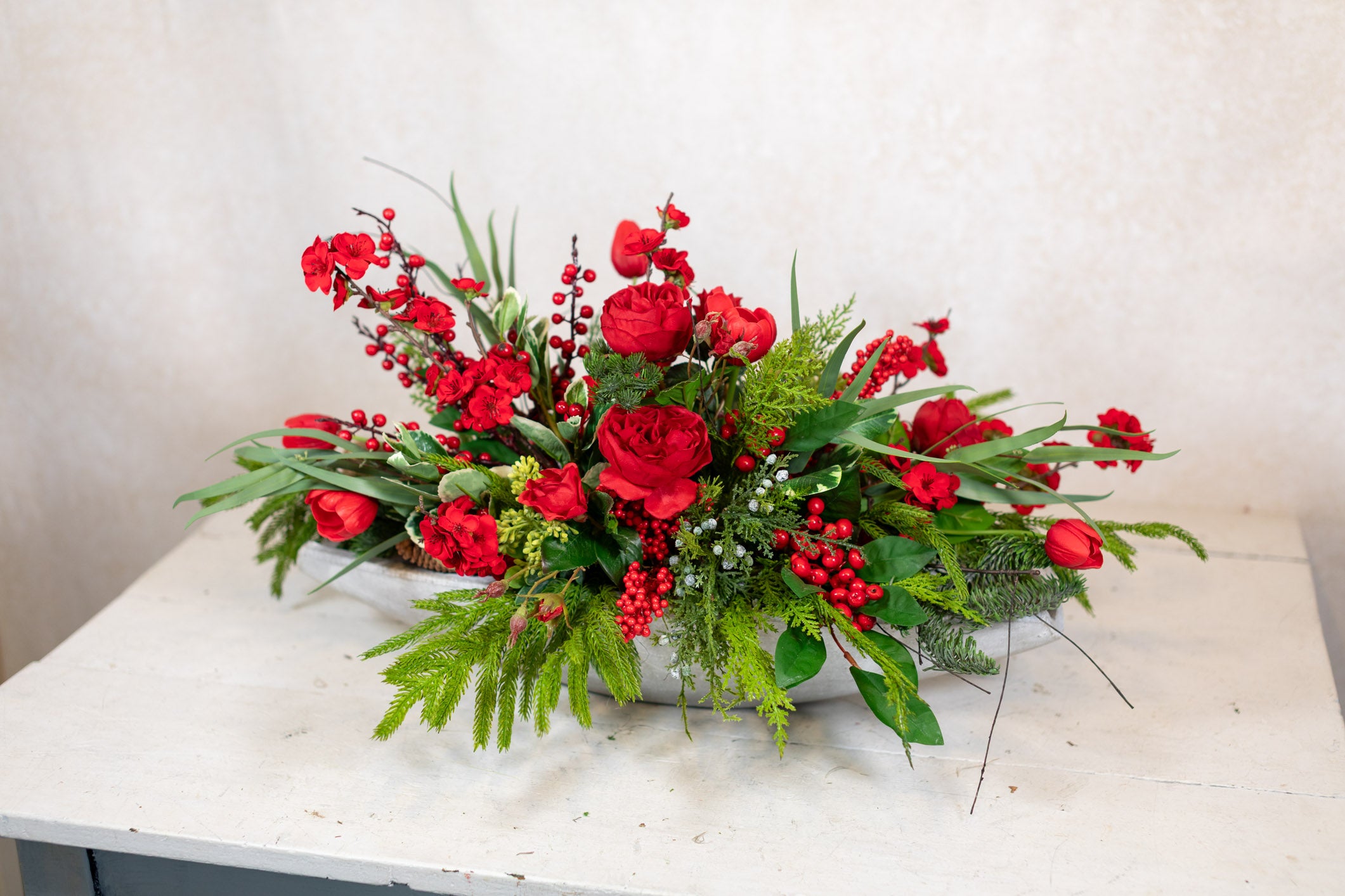 Holiday Hostess with the Mostess Centerpiece