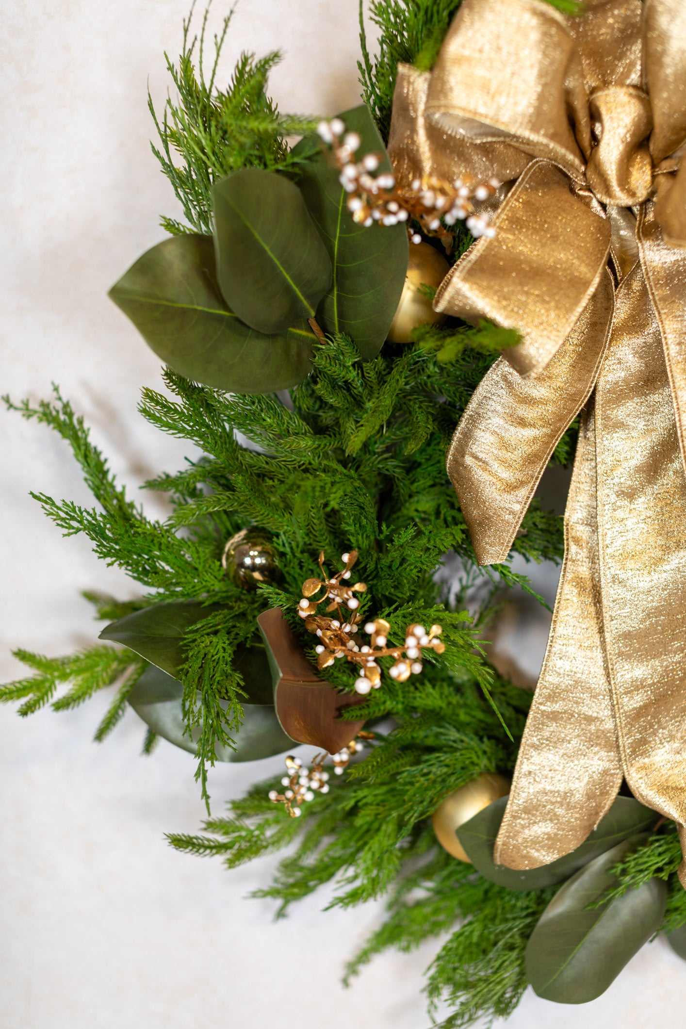 Golden Memories Wreath