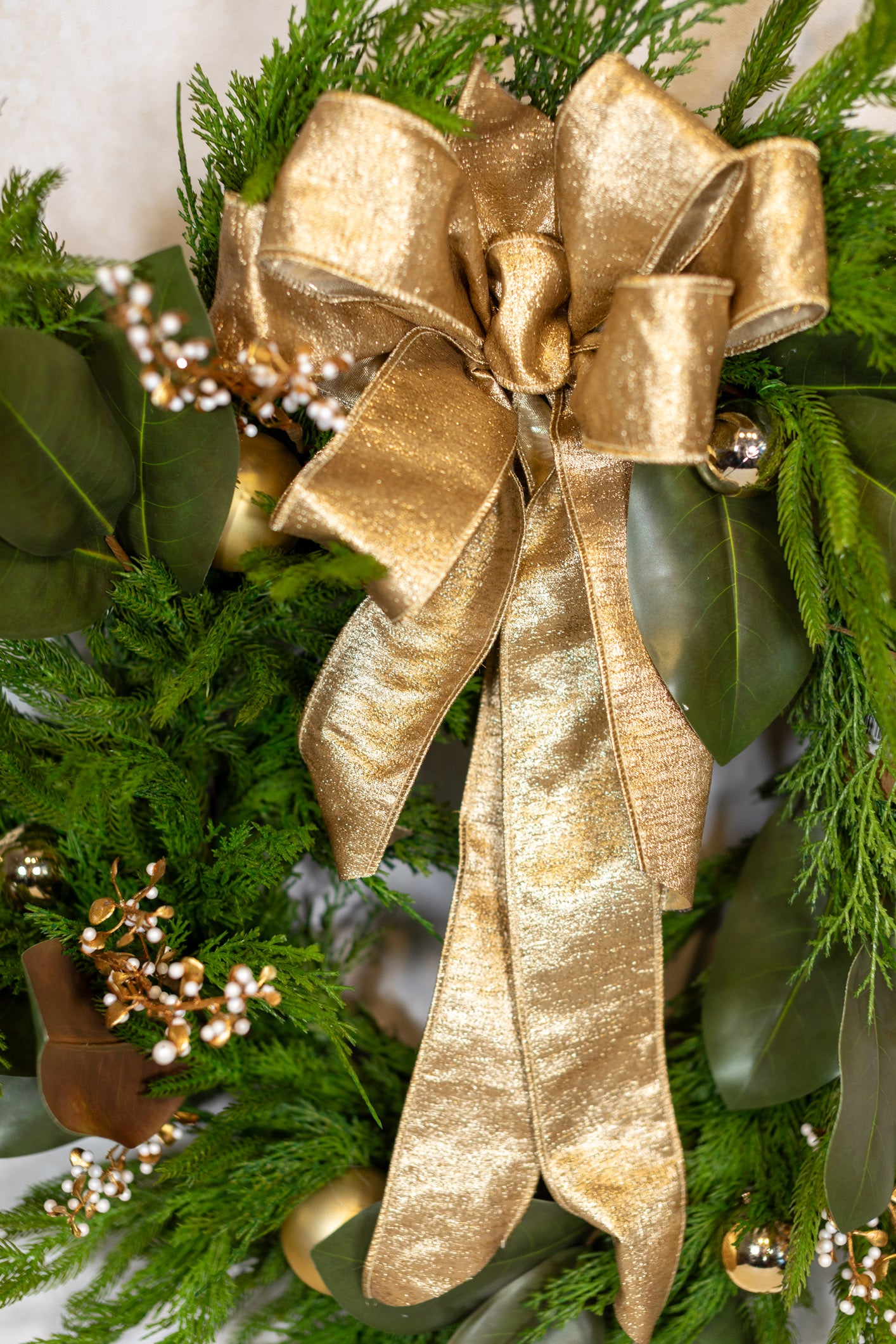 Golden Memories Wreath