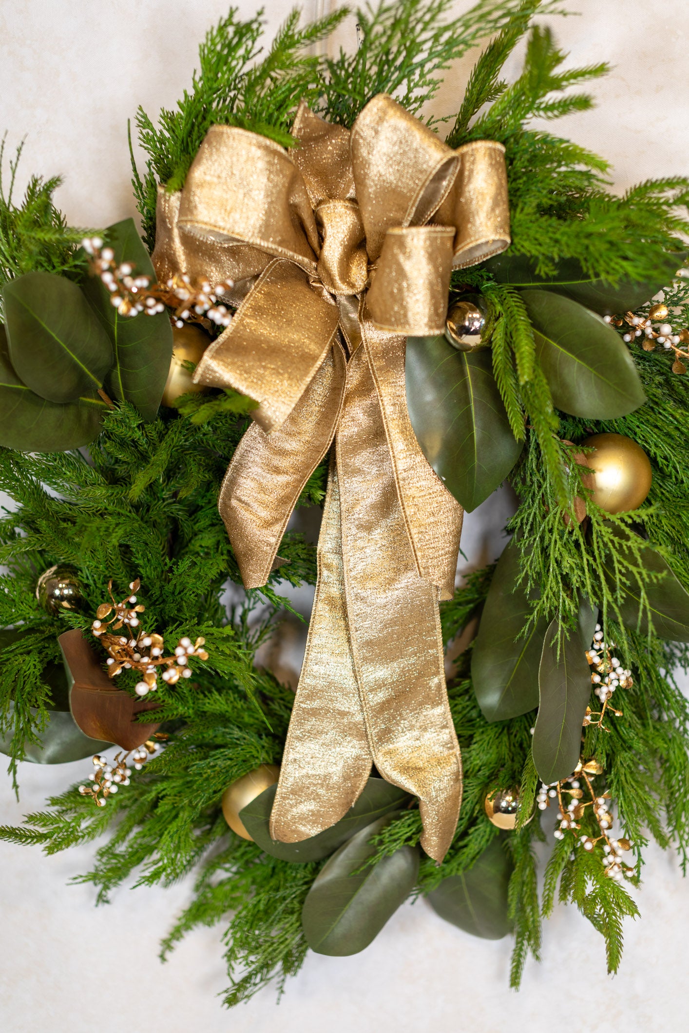 Golden Memories Wreath