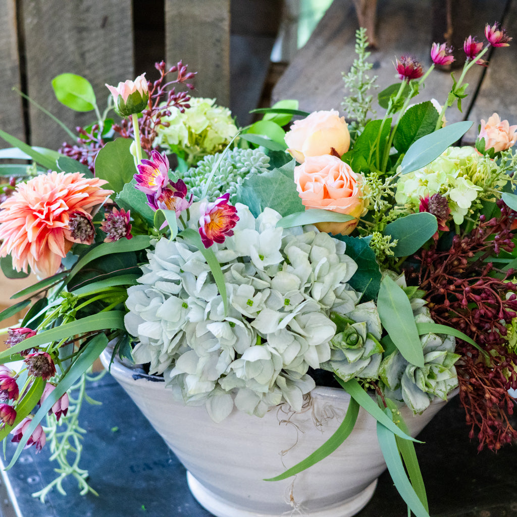 Garden’s Bounty Centerpiece Drop in