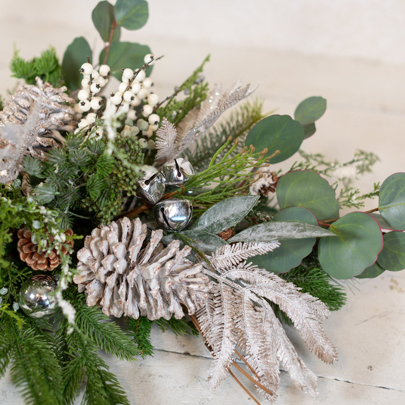 Silver Bells Centerpiece Drop In