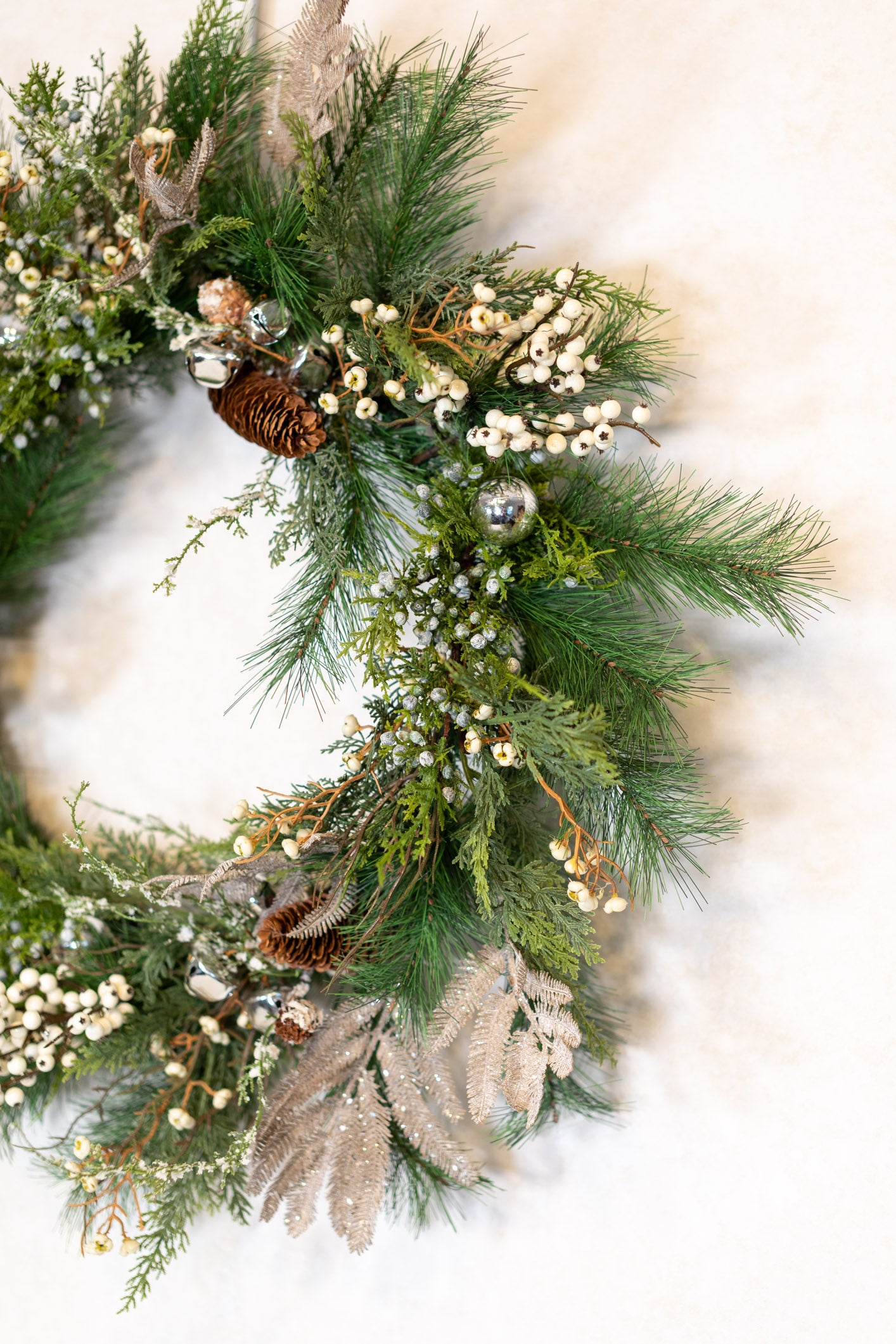 Silver Bells Wreath