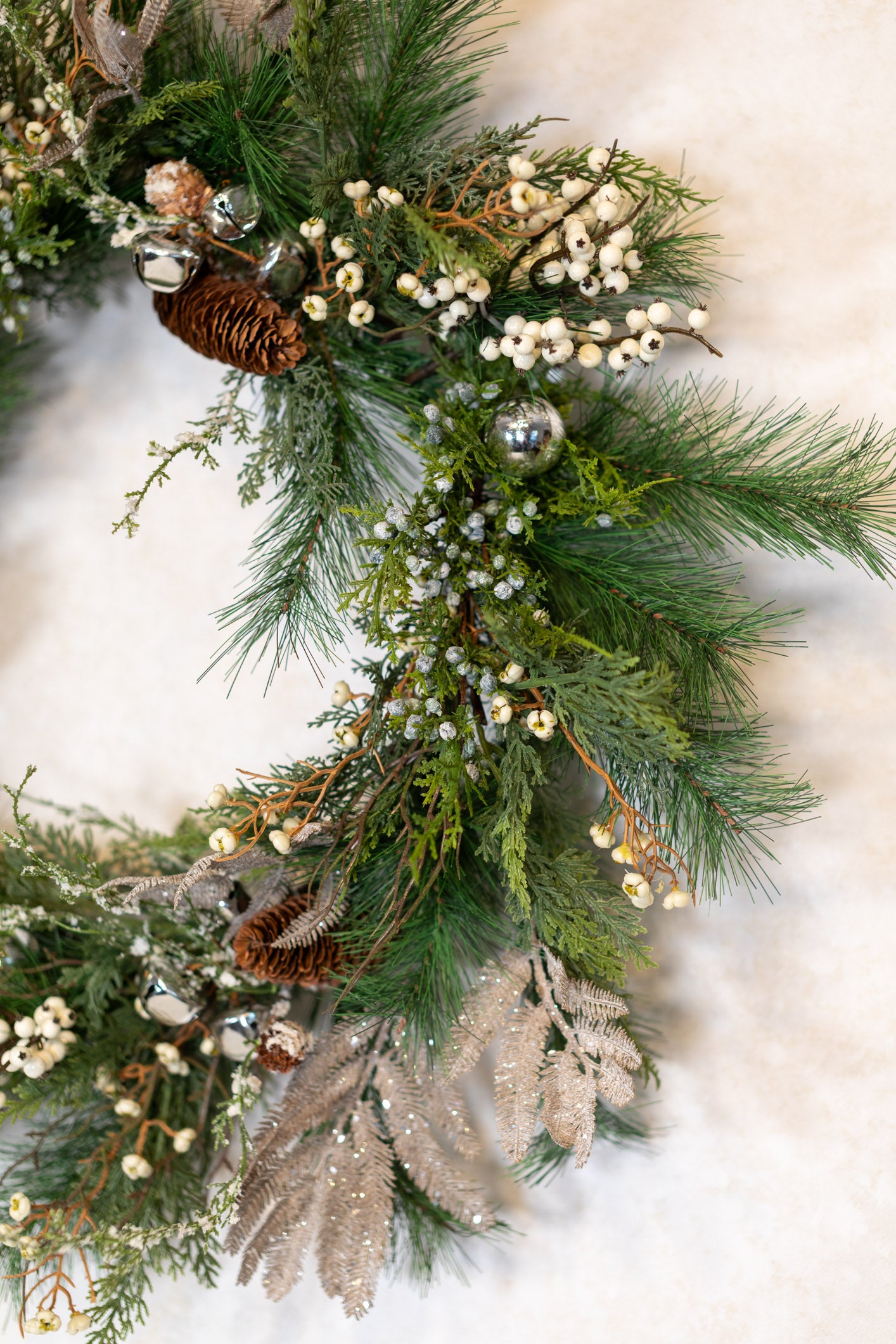Silver Bells Wreath