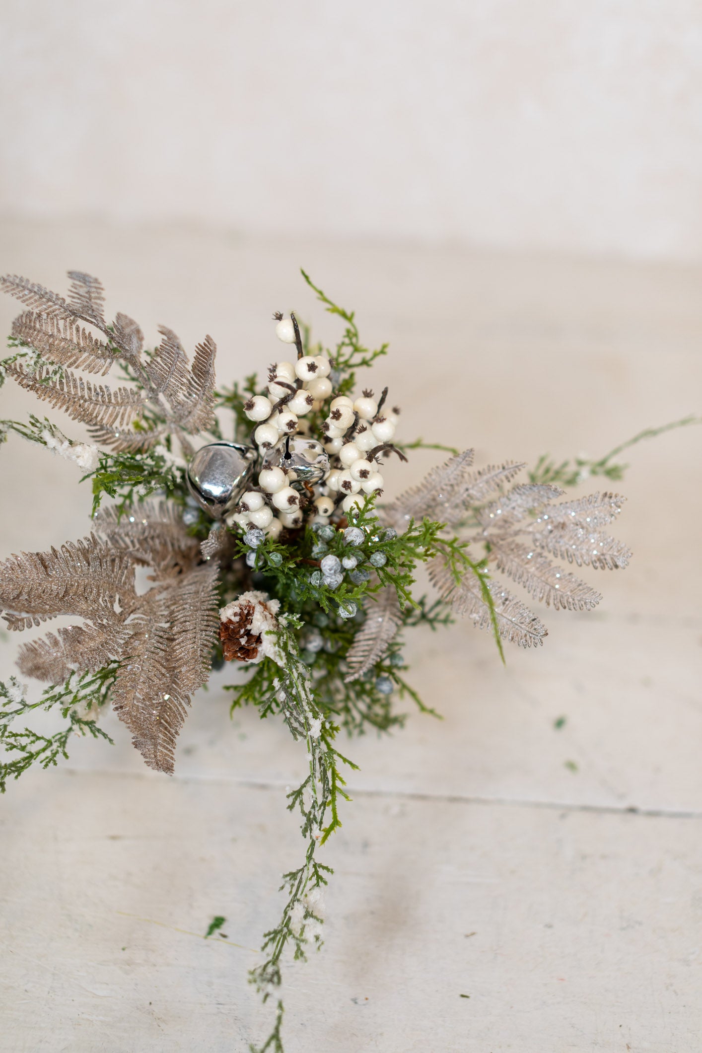 Silver Bells Mini Bouquet Drop In