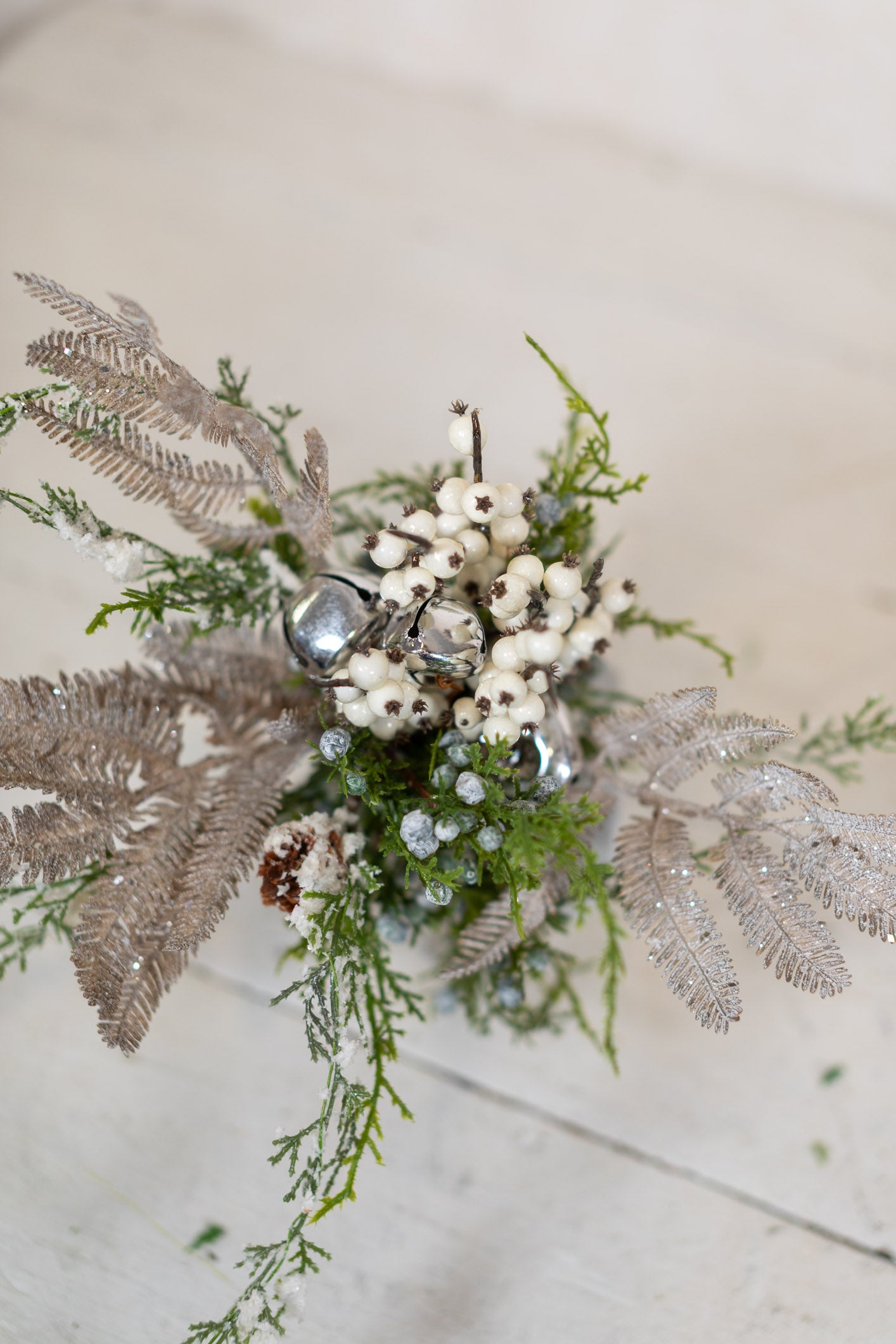 Silver Bells Mini Bouquet Drop In