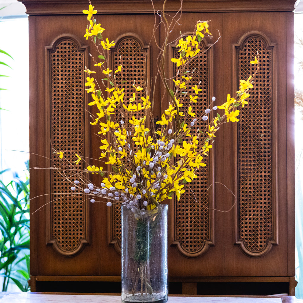Forsythia Bouquet Drop In