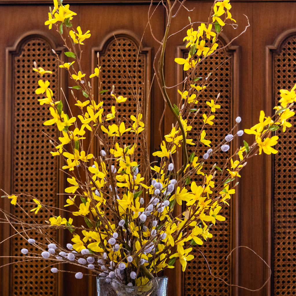 Forsythia Bouquet Drop In